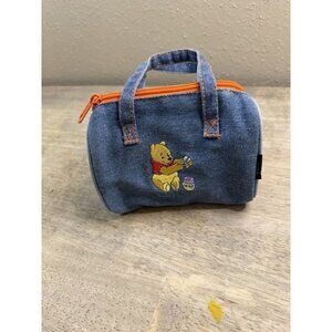 Vintage Winnie The Pooh Denim Jean Bag - Insulated Small